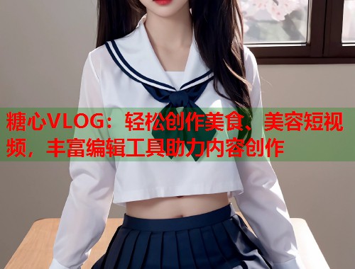 糖心VLOG：轻松创作美食、美容短视频，丰富编辑工具助力内容创作
